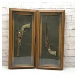 FRAMED ï¿½62 COLT PISTOL HALF RELIEF DISPLAYS