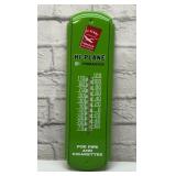 HI-PLANE TOBACCO METAL THERMOMETER