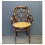 BENTWOOD CANE SEATED CHAIR 35ï¿½ï¿½