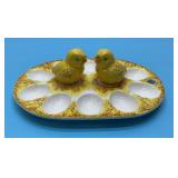 1950ï¿½s Chicks Deviled Egg Plate