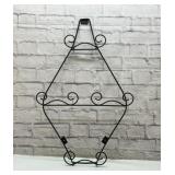 Plate hanging rack