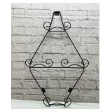 Plate hanging rack