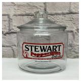 STEWART PEPPERMENT CANDY JAR 8ï¿½ï¿½