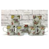 Pretty Andrea ï¿½ï¿½FRUIT N BLOSSOMSï¿½ï¿½ COFFEE MUGS