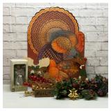 Seasonal decor, florals, tree topper