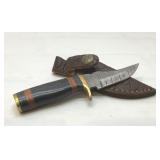 CUSTOM MADE KNIFE WITH SHEATH 6ï¿½ï¿½
