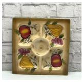 Fruit hors dï¿½oeuvre tray Lorren Home  13ï¿½ï¿½
