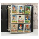Collector card album, baseball cards full