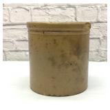 Antique Macomb Pottery crock