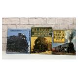 3 TRAIN BOOKS HARD COVER