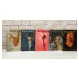 5 - 1965 PLAYBOY MAGAZINES