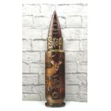 Sure shot metal sign