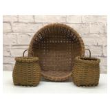 VTG Farmouse basket trio