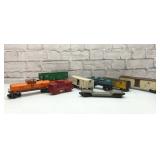 9 VTG MODEL  TRAIN CARS