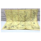 VTG Keystone map of Warren County Pennsylvania