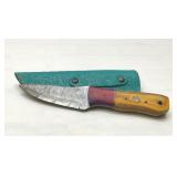 Custom made knife with sheath 8ï¿½ï¿½
