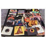 Lot of Mostly R&B 45 Records Run DMC Prince