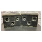 Vintage Handmade wood Tweeter box