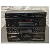 Vintage Kenwood Krx 89 stereo Cassette Receiver