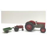 2 VTG metal tractors Massey Ferguson
