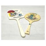 VTG Smurfette hand mirrors