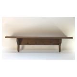 Pegged wall shelf 29