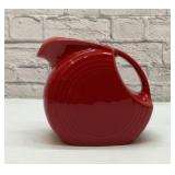 Fiesta Scarlet water pitcher