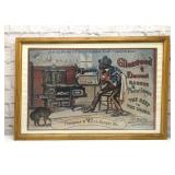 Glenwood & Elmwood Framed advertising