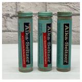 3 old Alka-Seltzer bottles 6