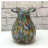 Art glass CONFETTI VASE 8