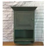 30 x 16 x 8" wall hanging country cabinet