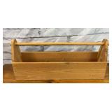 24" handmade wood toolbox