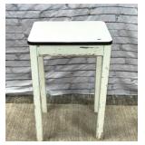Small enamel top kitchen table