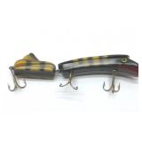 Vintage Tony Burmek Musky Fishing Lure 8"