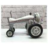 Sewing machine, tractor custom sculpture
