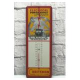 Craftsman tin thermometer 16