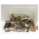 Assorted costume jewelry