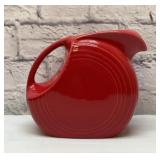 Fiesta Scarlet red pitcher 7
