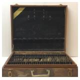 Vintage Thailand bronze wear flatware set 1960s