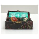 Chinese ZEN meditation balls in case