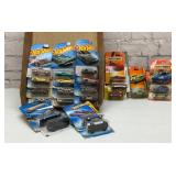 Assorted matchbox and hot wheels cars