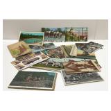 Vintage travel postcards 1930s