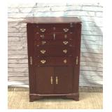 40 x 25 x 15" Powell Furn Jewelry armoire