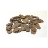 Assorted wheat pennies