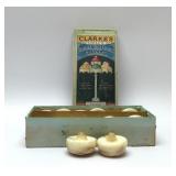 VTG  CLARKS DOUBLE WICK CANDLES
