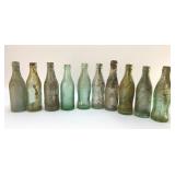 Old Dug up soda bottles