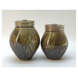 DONNA CRAVEN POTTERY CANISTERS 6