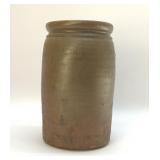 Antique early, unsigned  pottery crock