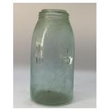 1862 #26 Masons Improved Maltese cross blue jar