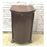 RARE Half round Edison cylinder photograph cabinet